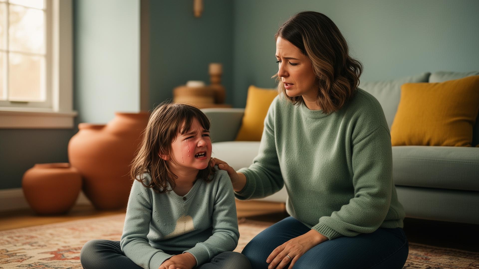Mijn kind blijft huilen om niets: zo reageer je rustig