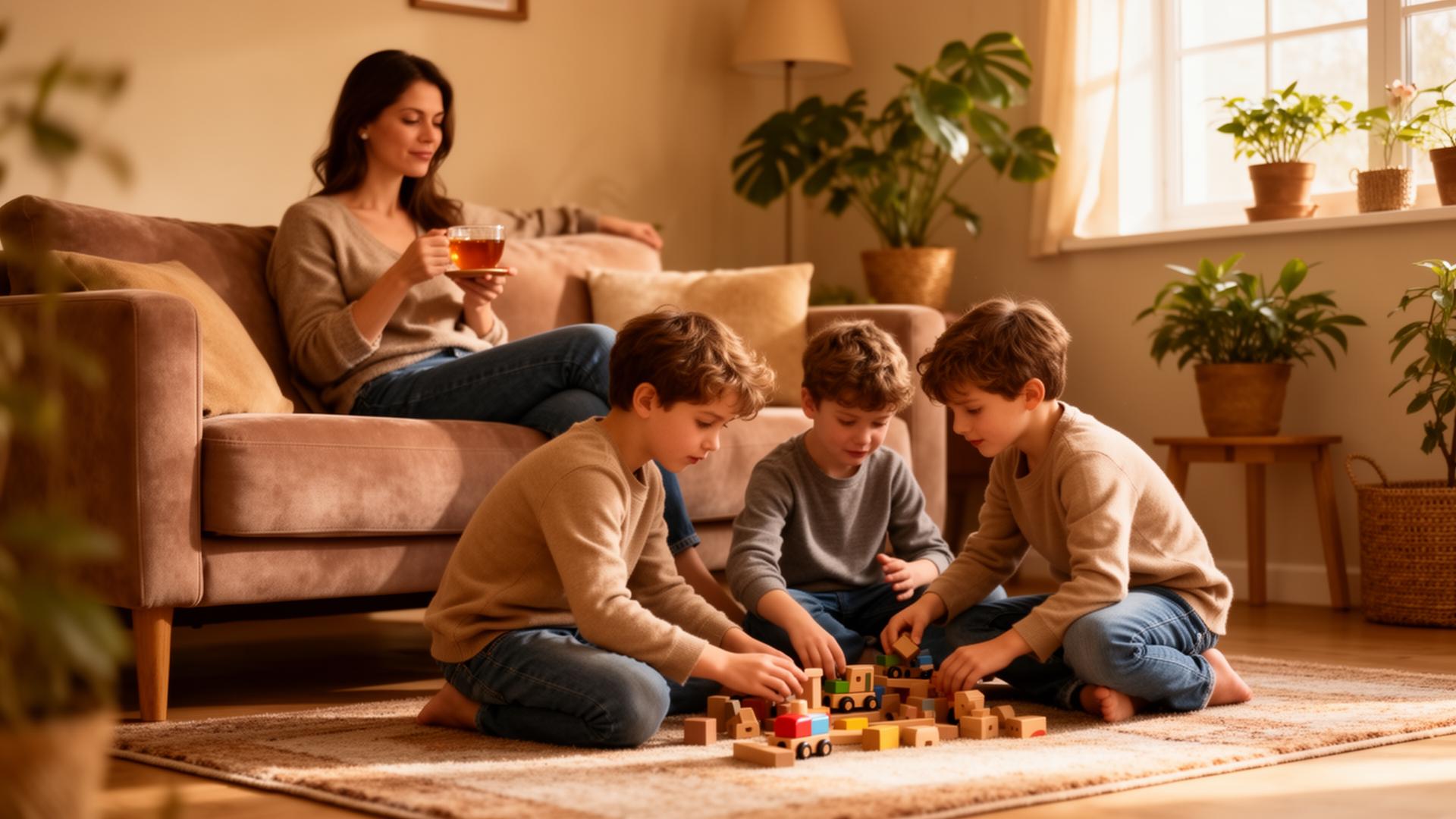 Hoe vind je rust in huis met je kinderen?
