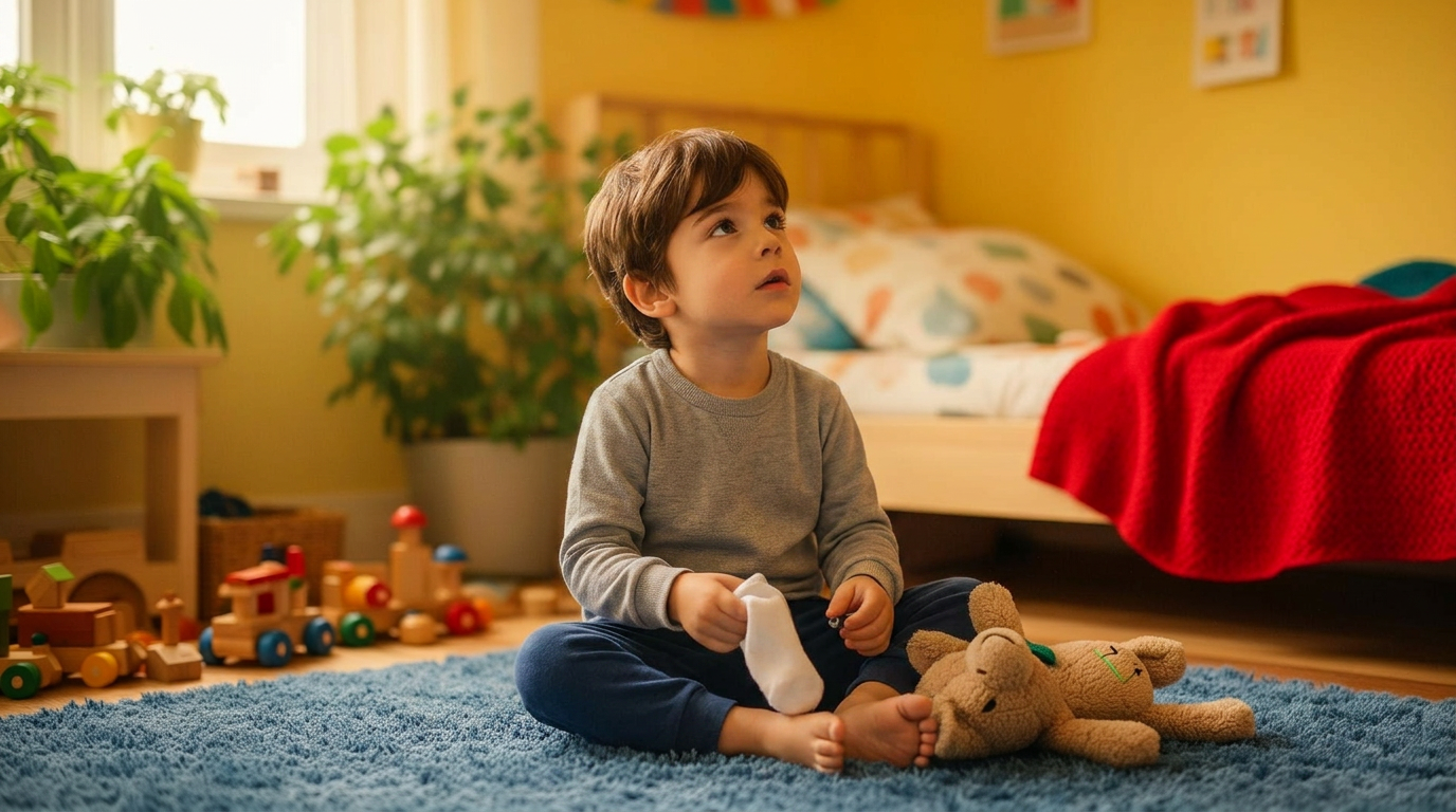 Hoe help je je kind dat steeds afgeleid is bij het aankleden? 3 praktische tips