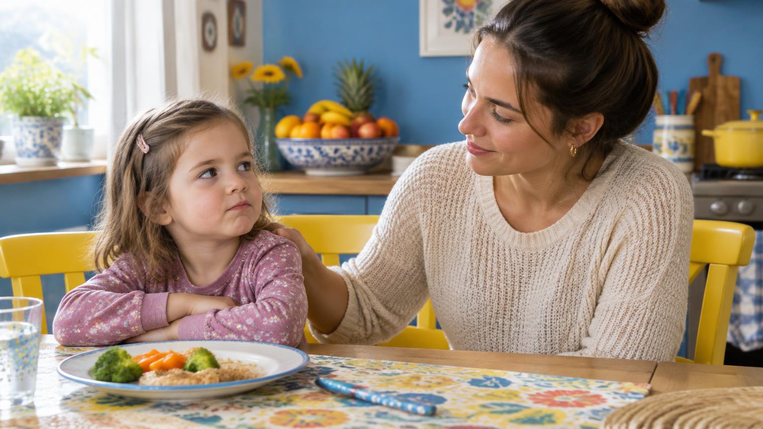 Wat kun je doen als je kind niet wil eten?